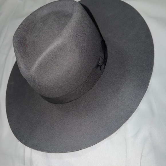 Shyanne Accessories - Shyanne Stylish Gray Wide-Brim Hat Western